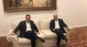 Marconi e Alckmin discutem demandas de Goiás e São Paulo